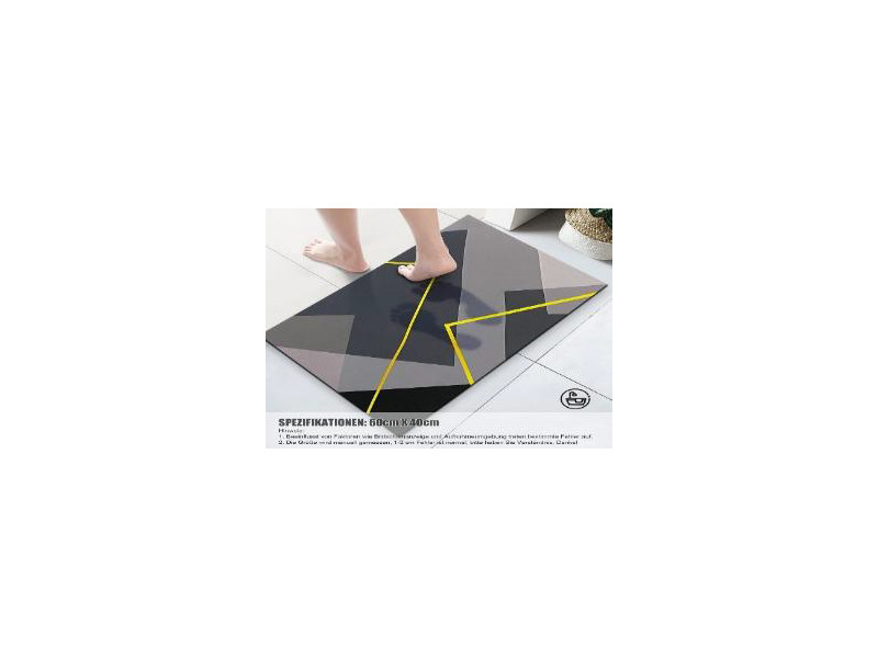 Alfombra de baño super absorvente Alfombra de baño super absorvente